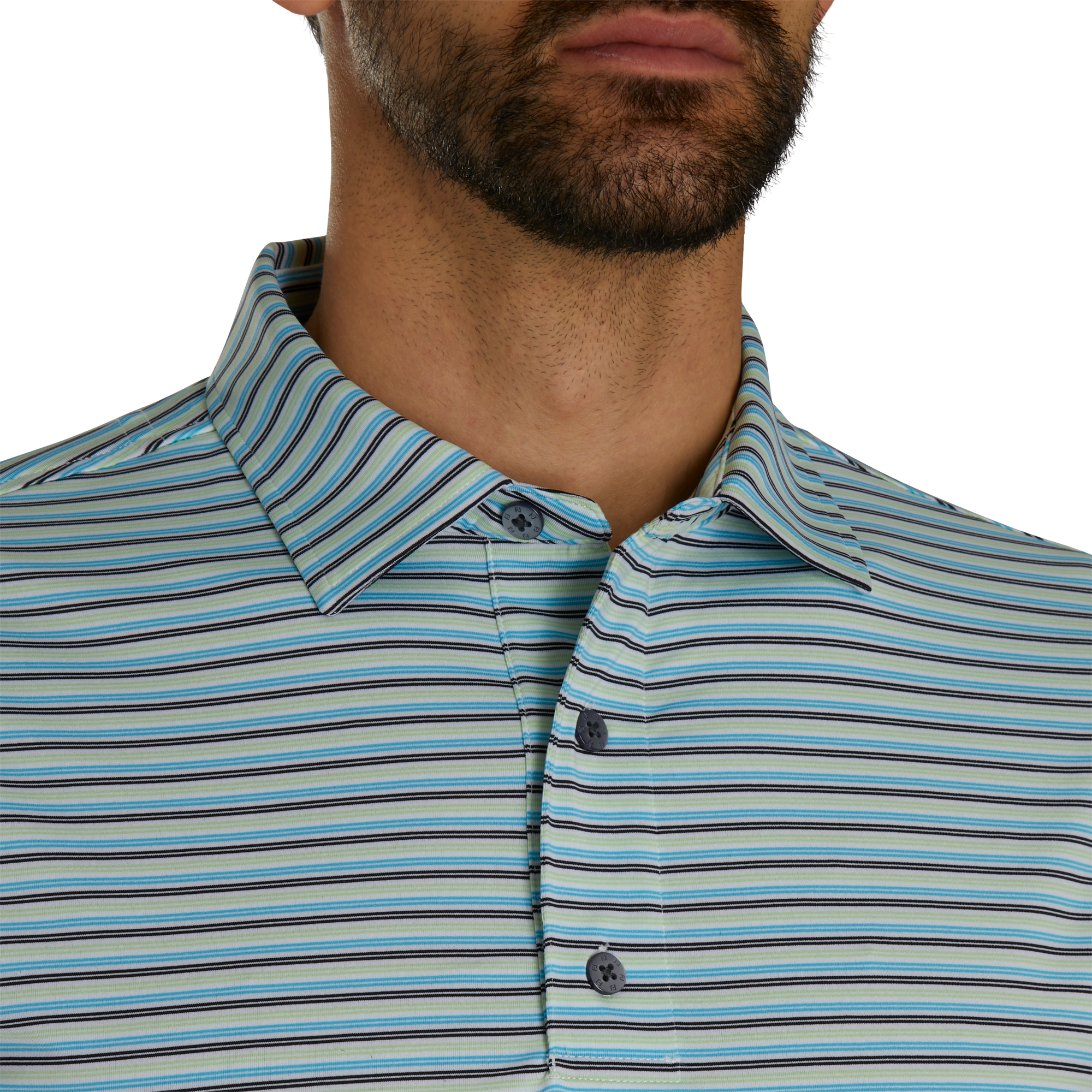 Multi-Pinstripe Lisle Self Collar-Previous Season Style