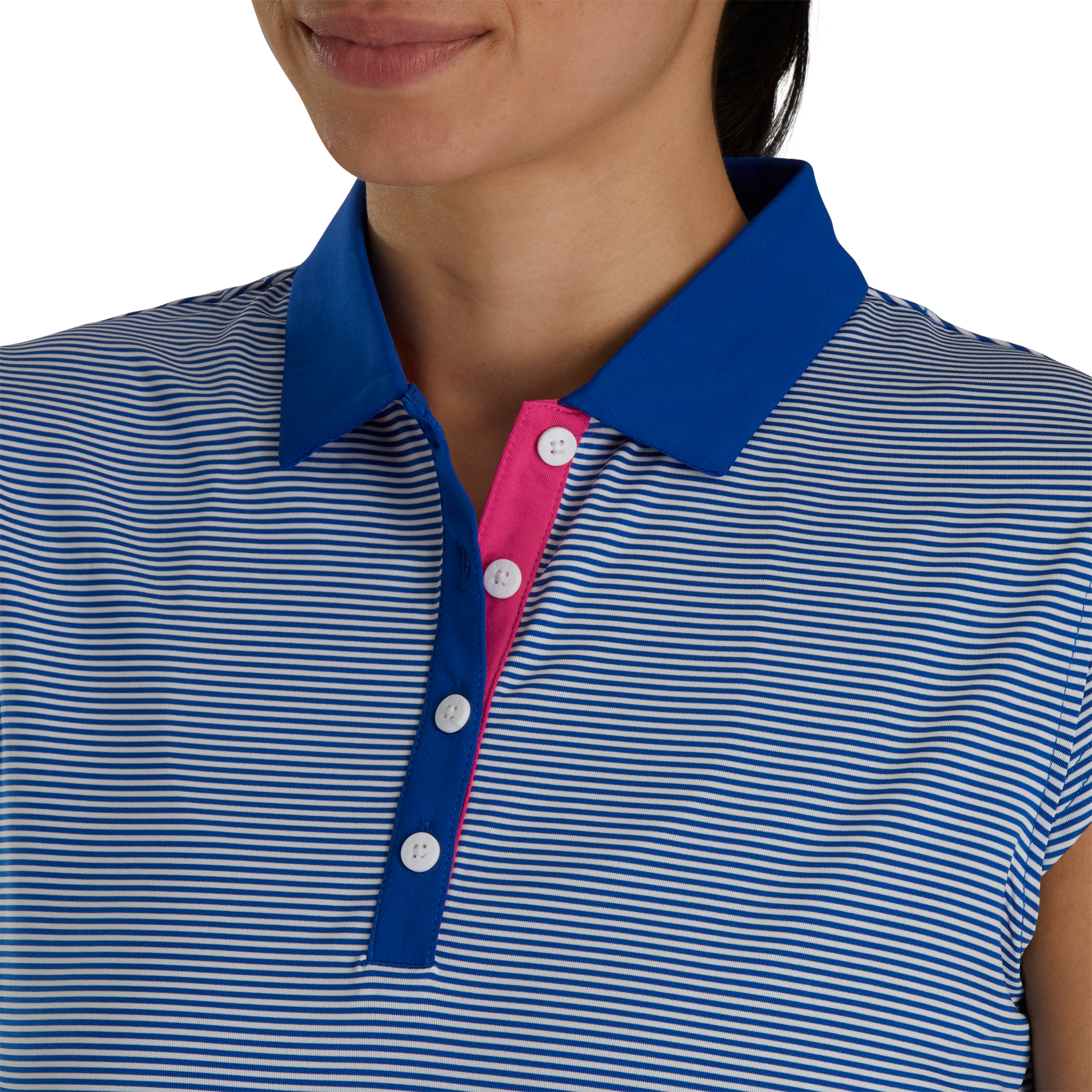 Cap Sleeve Feeder Stripe Women