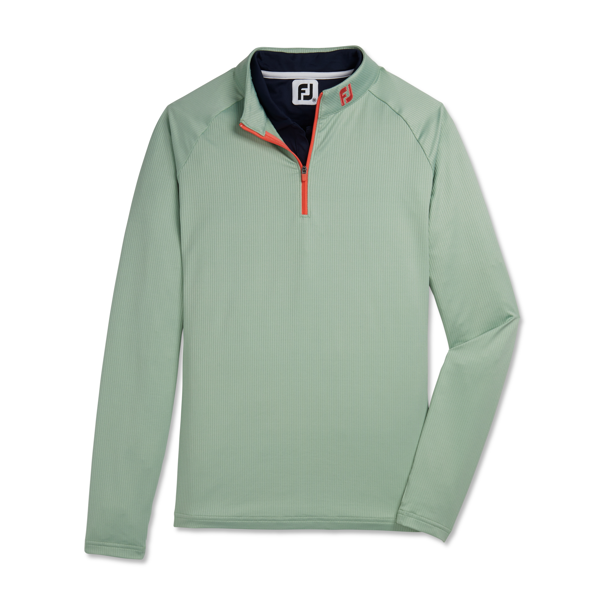 Half-Zip Rib Mid-Layer Women - FJ Tour Collar