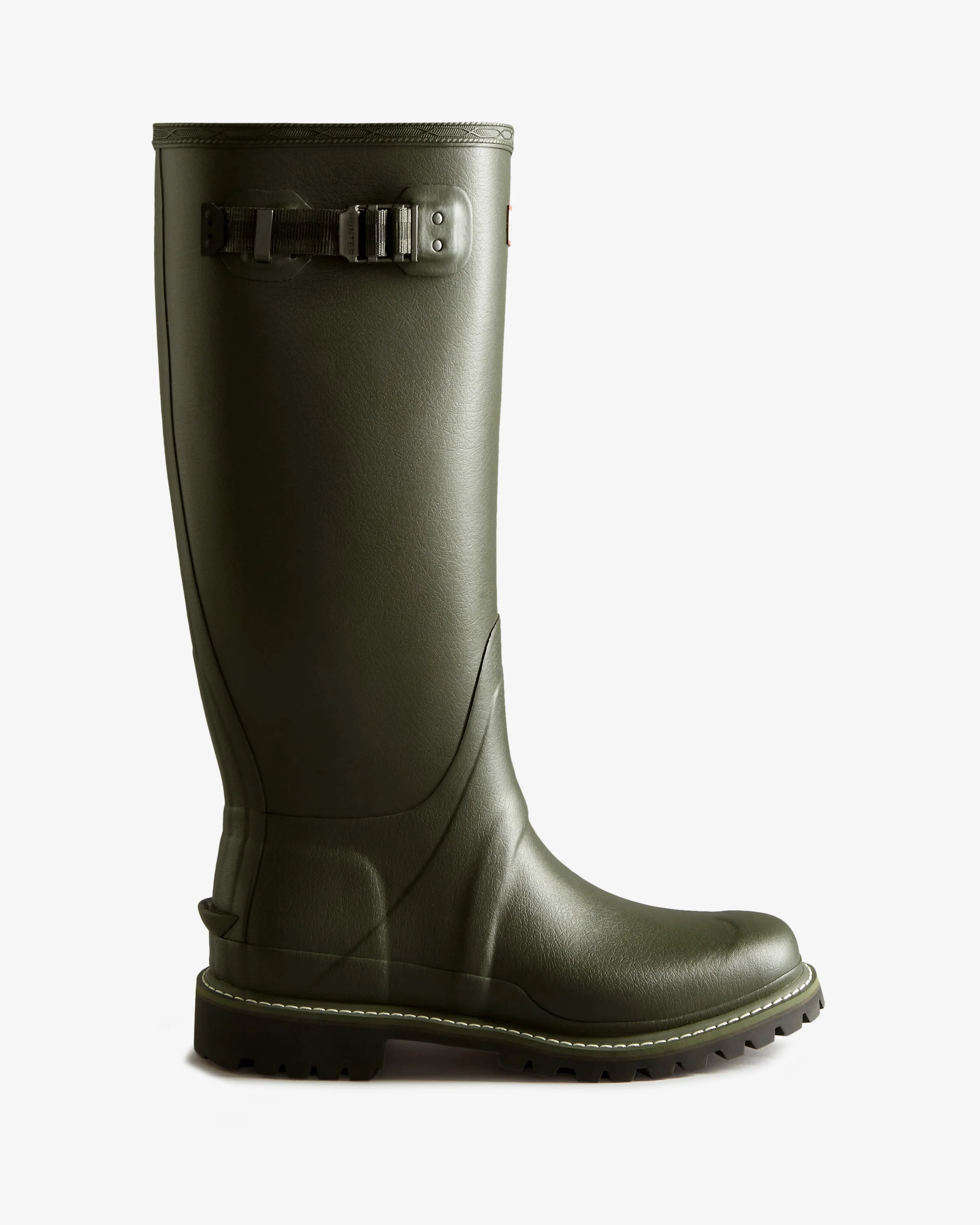 Mens Balmoral Tall Wide Commando Sole Boot