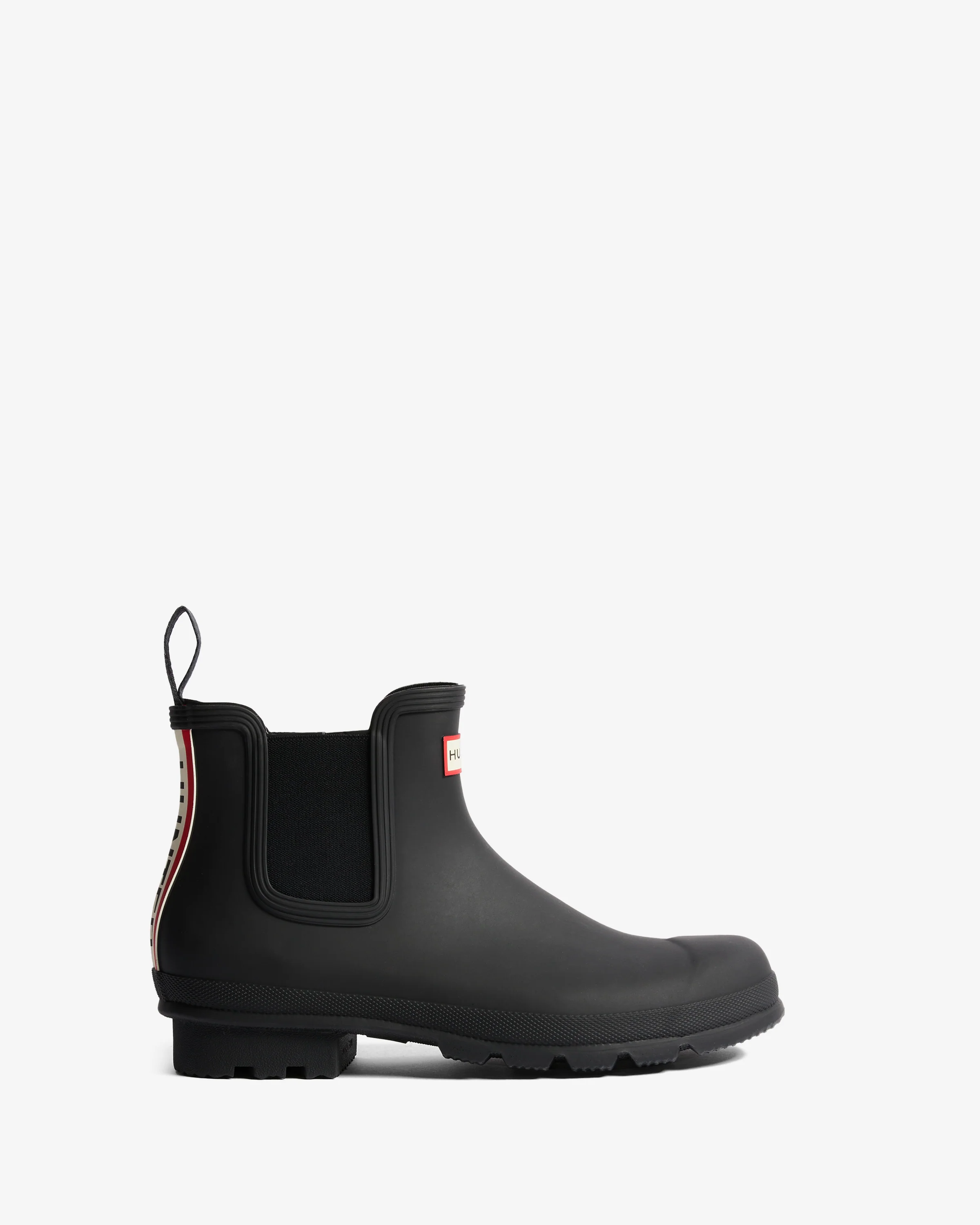 Mens Original Chelsea Hunter Tri Colour Logo Backstrap Boots