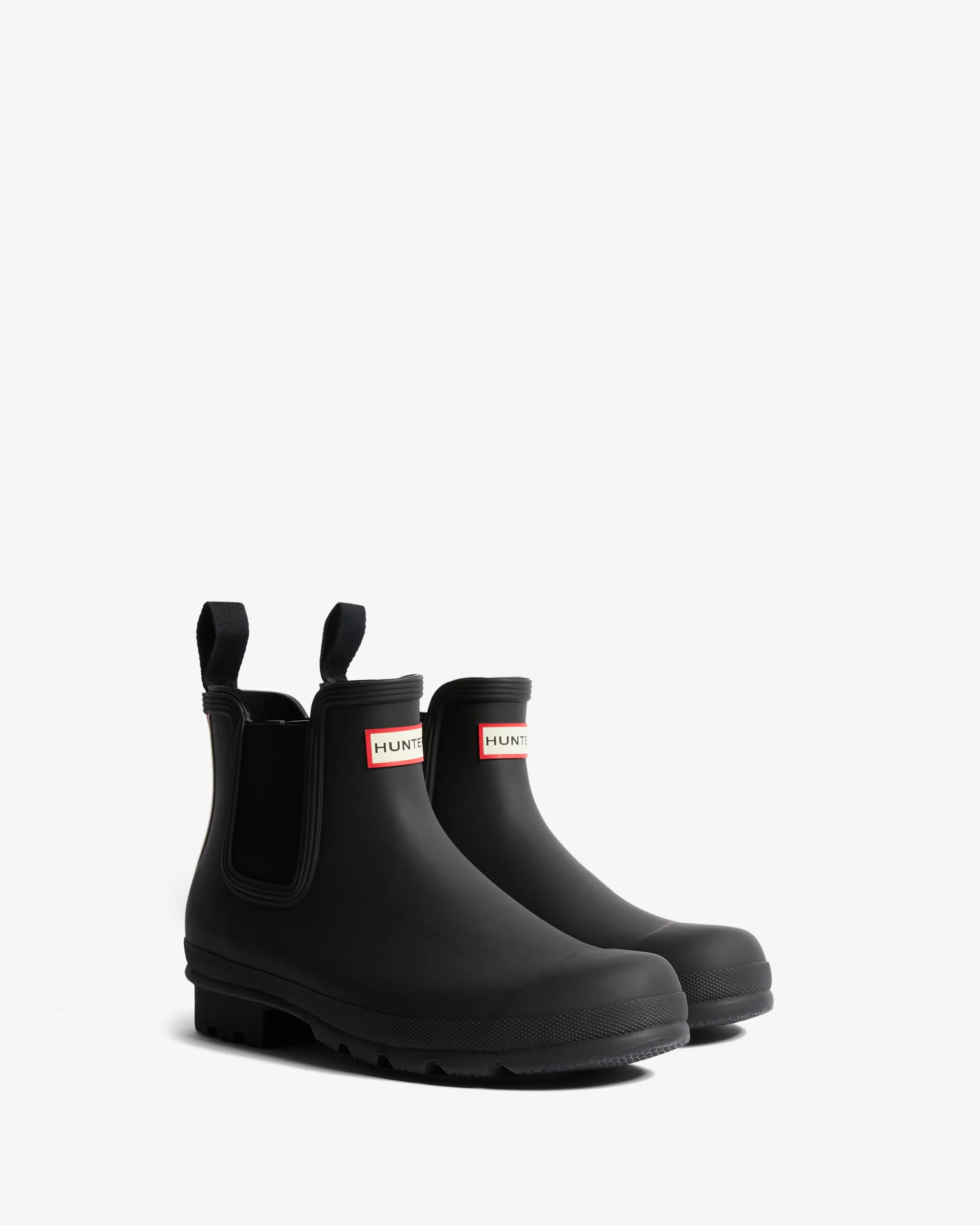 Mens Original Chelsea Hunter Tri Colour Logo Backstrap Boots