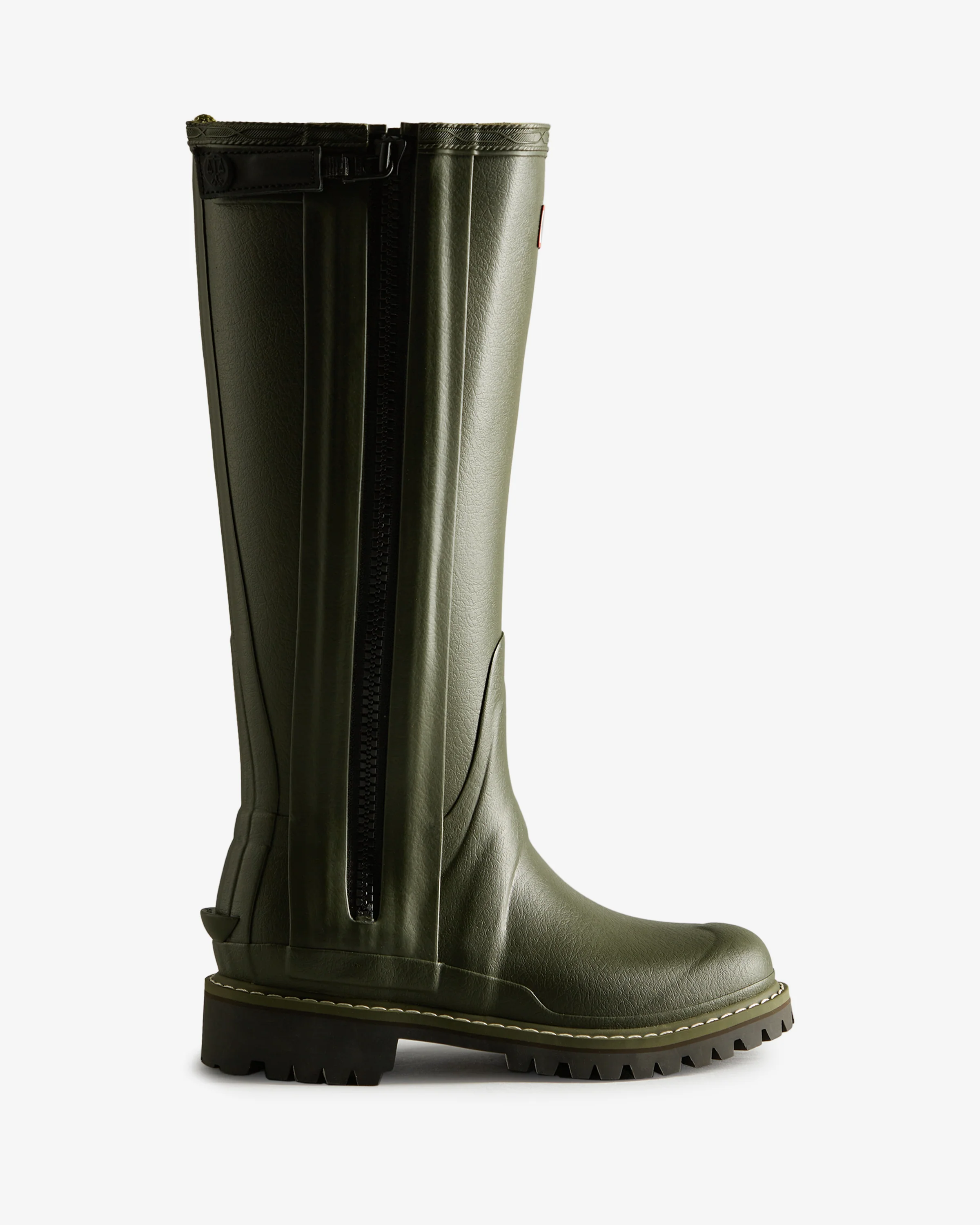 Womens Balmoral Tall Full Zip Commando Sole Boot