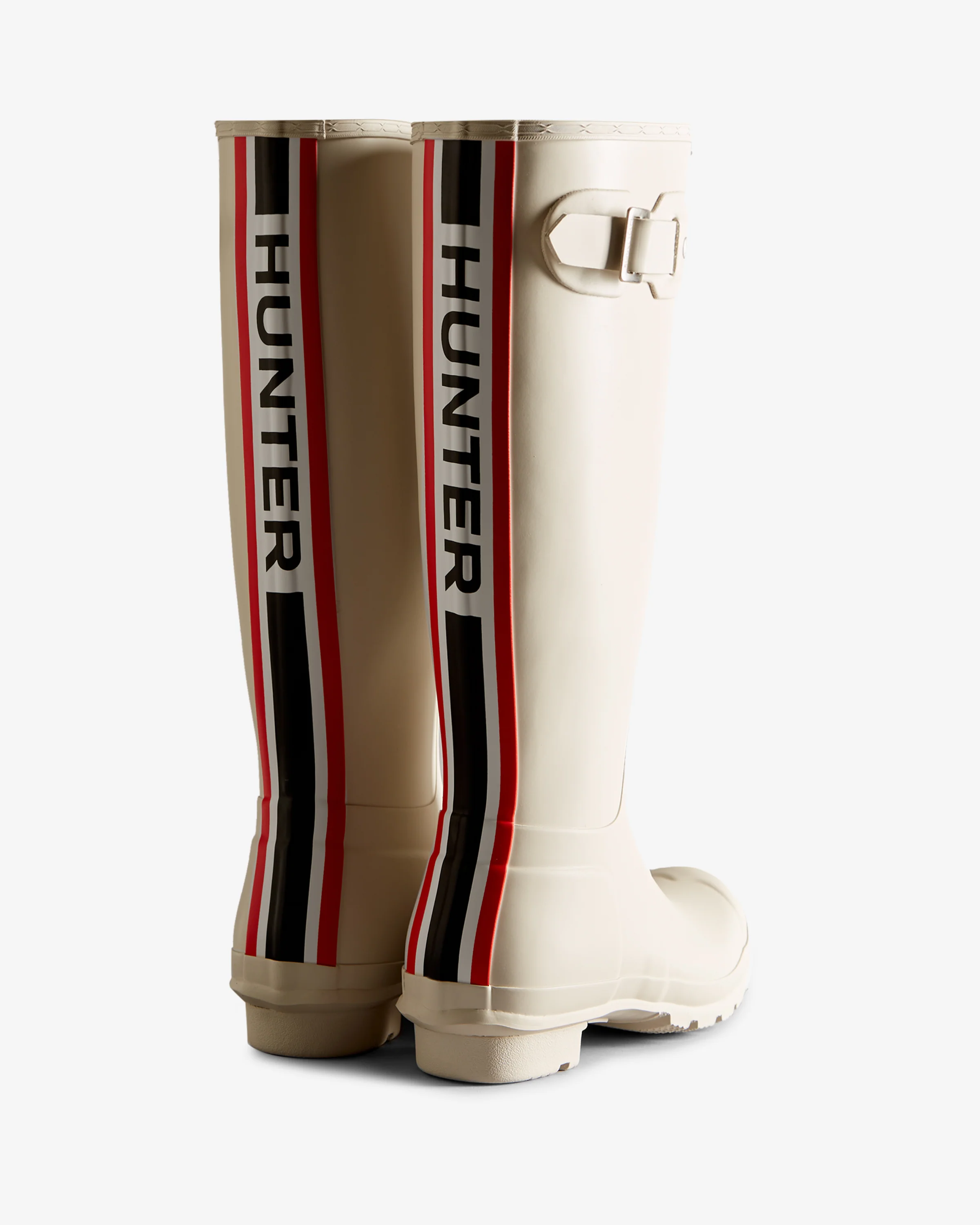 Women's Tri-Colour Logo Backstrap Tall Wellington Boots