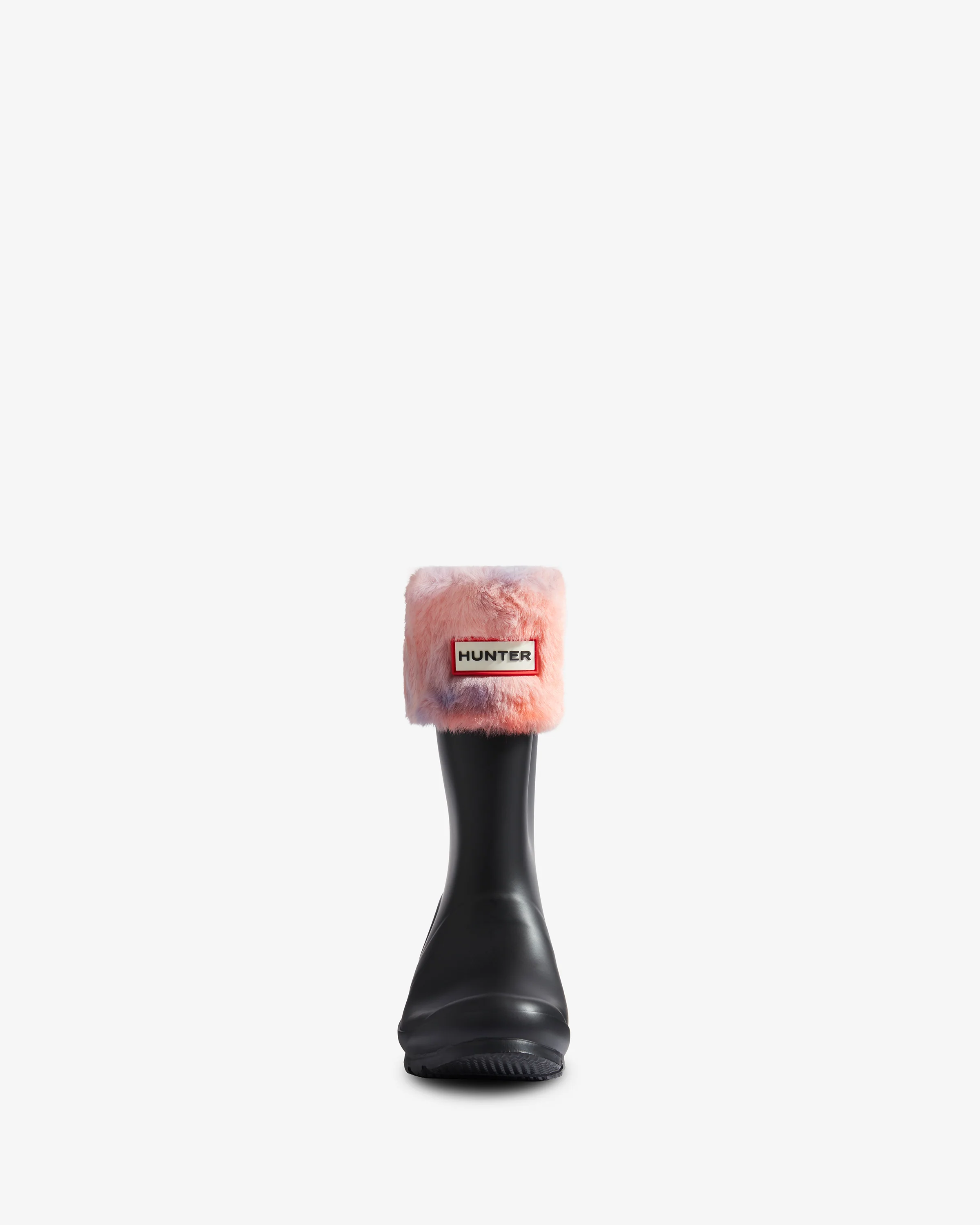 Kids Faux Fur Boot Socks
