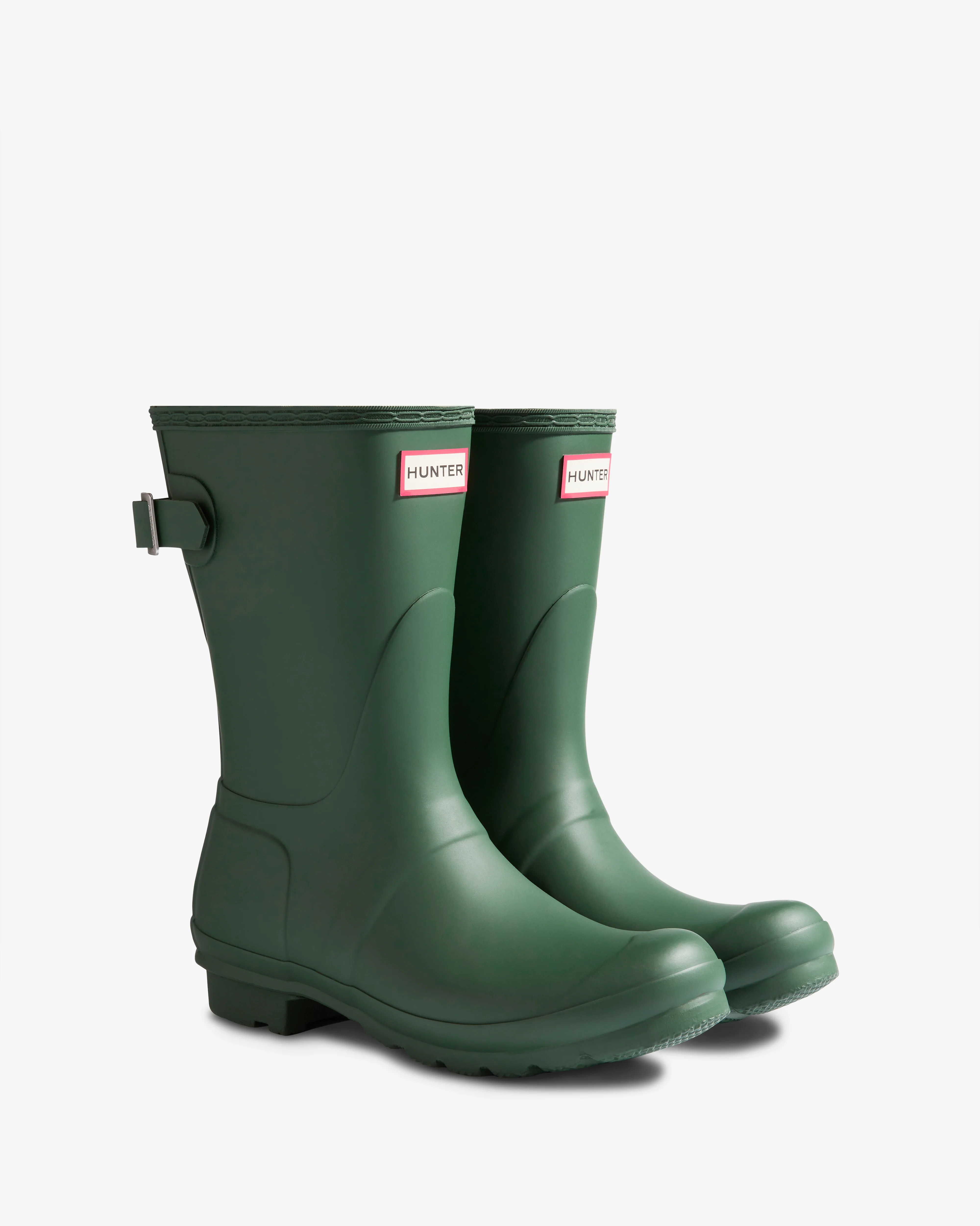 Women's Short Back Adjustable Wellington Boots