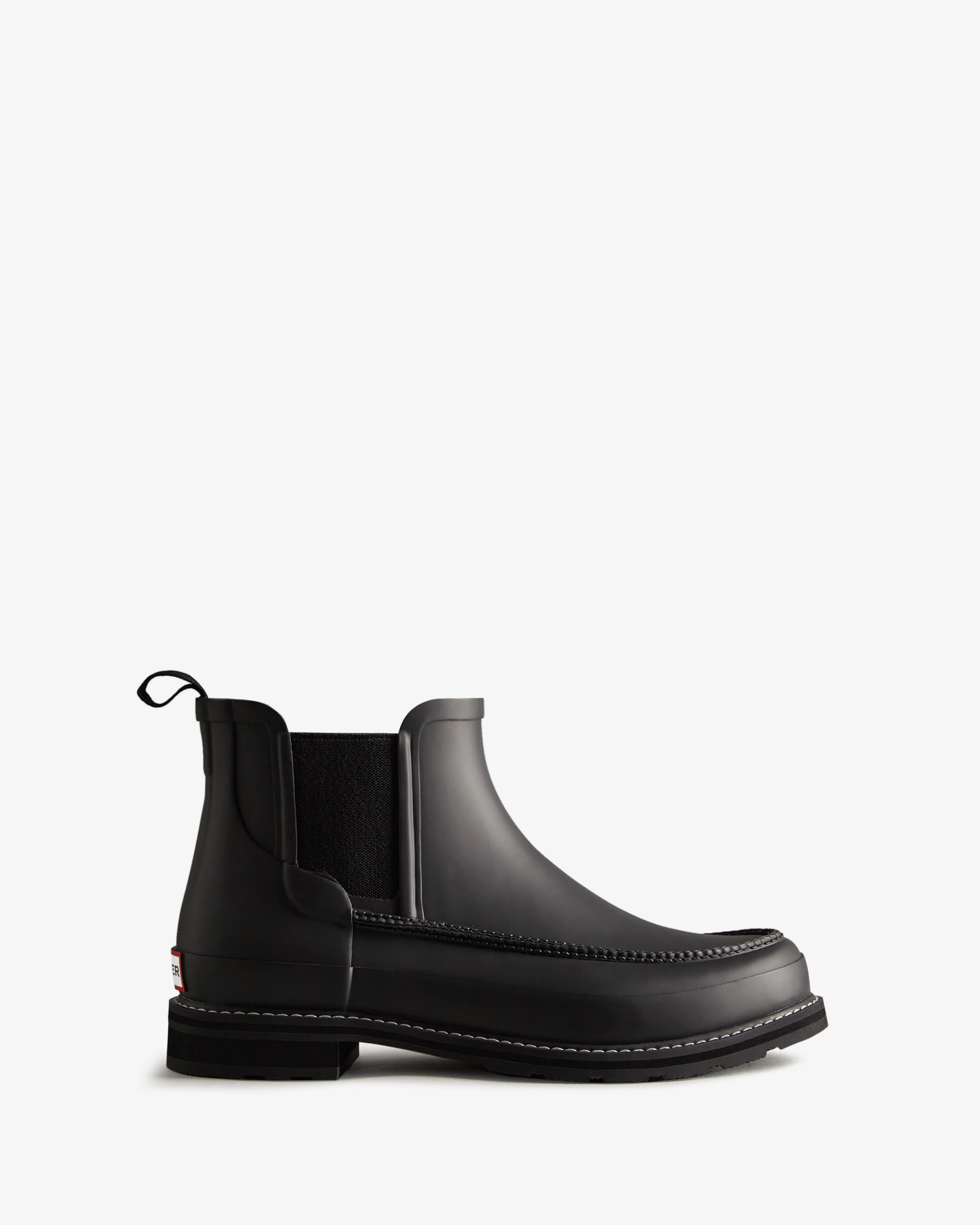 Mens Refined Chelsea Moc Toe Boots