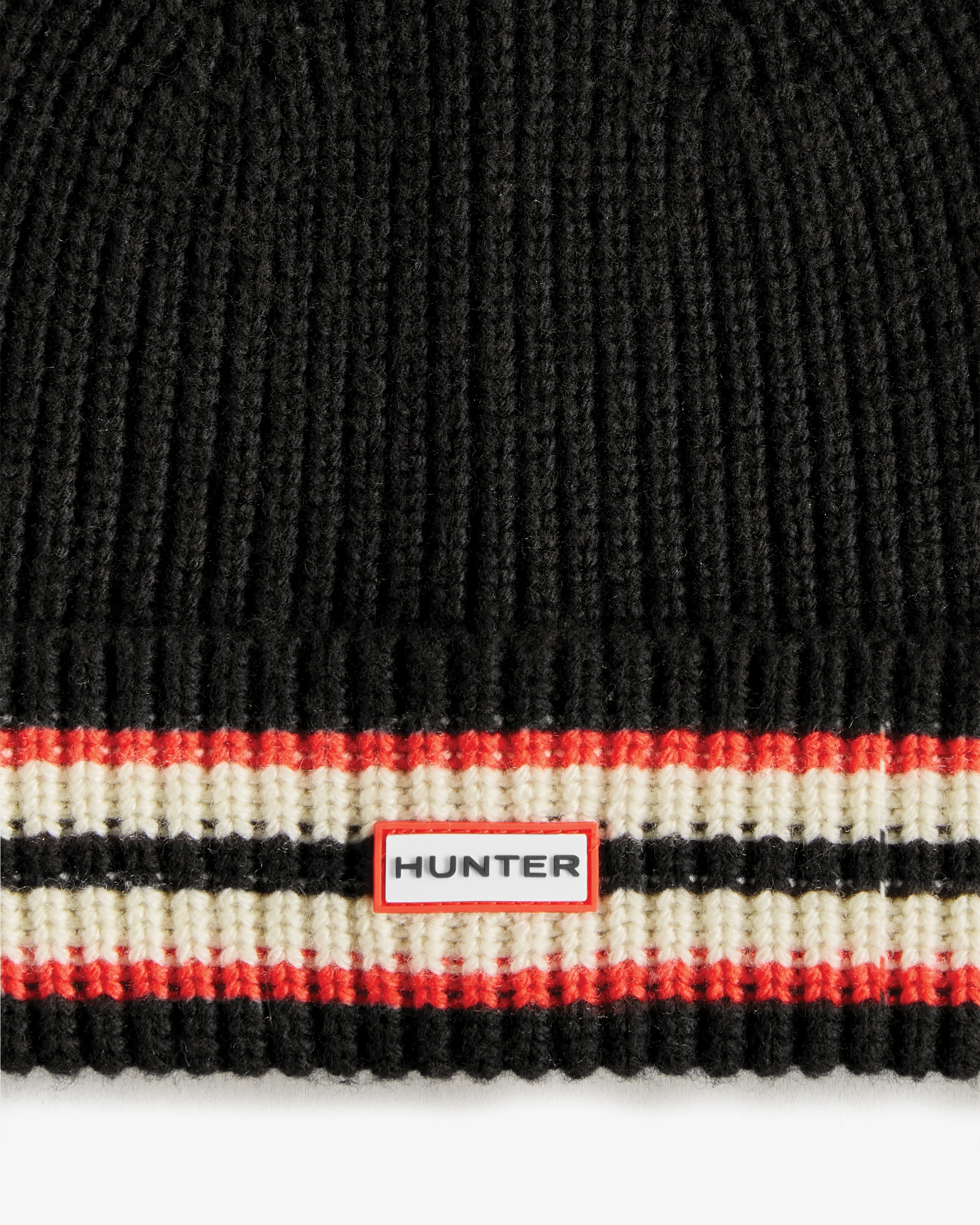 Branded Stripe Cuff Beanie