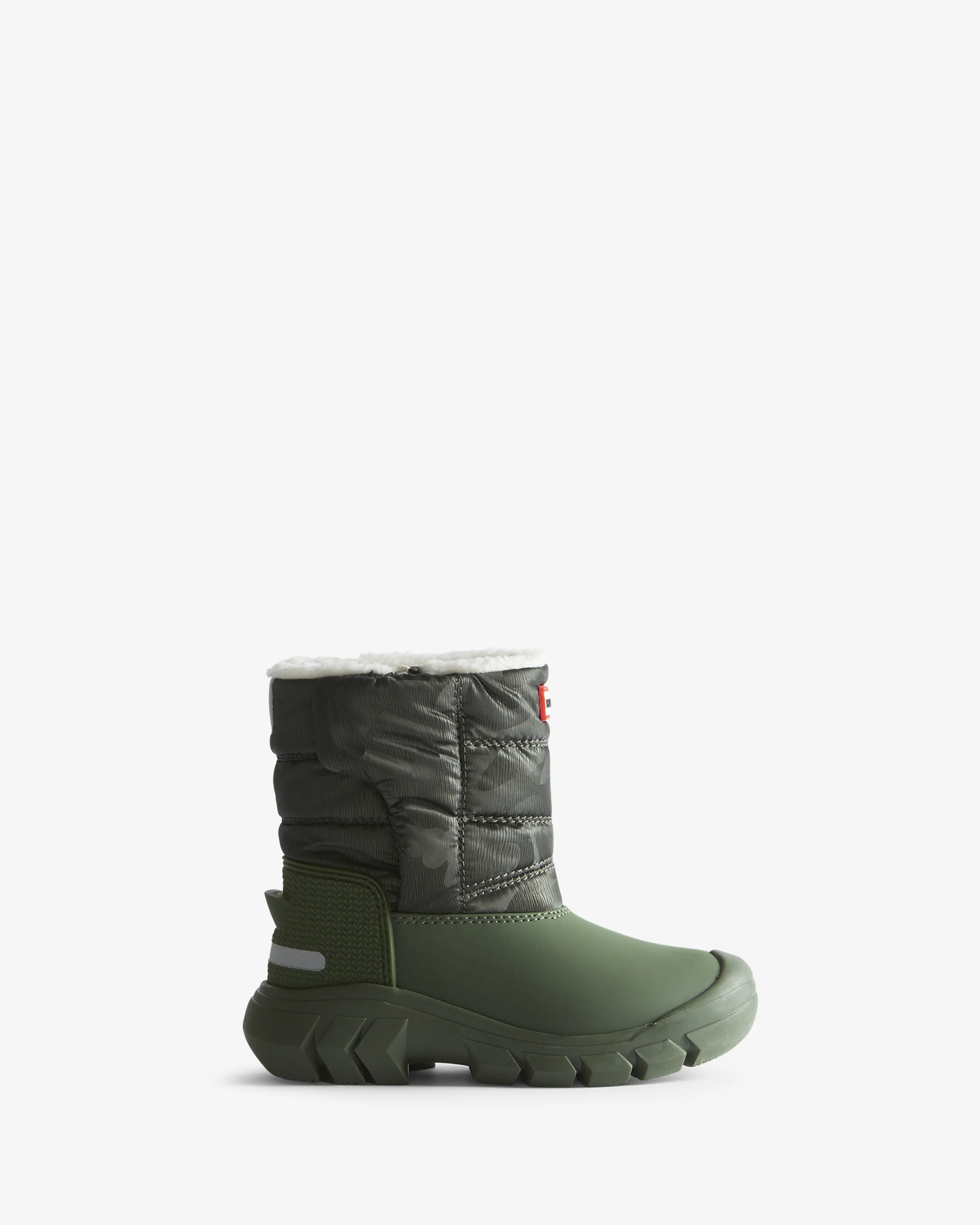 Little Kids Intrepid Reflective Camo Snow Boots