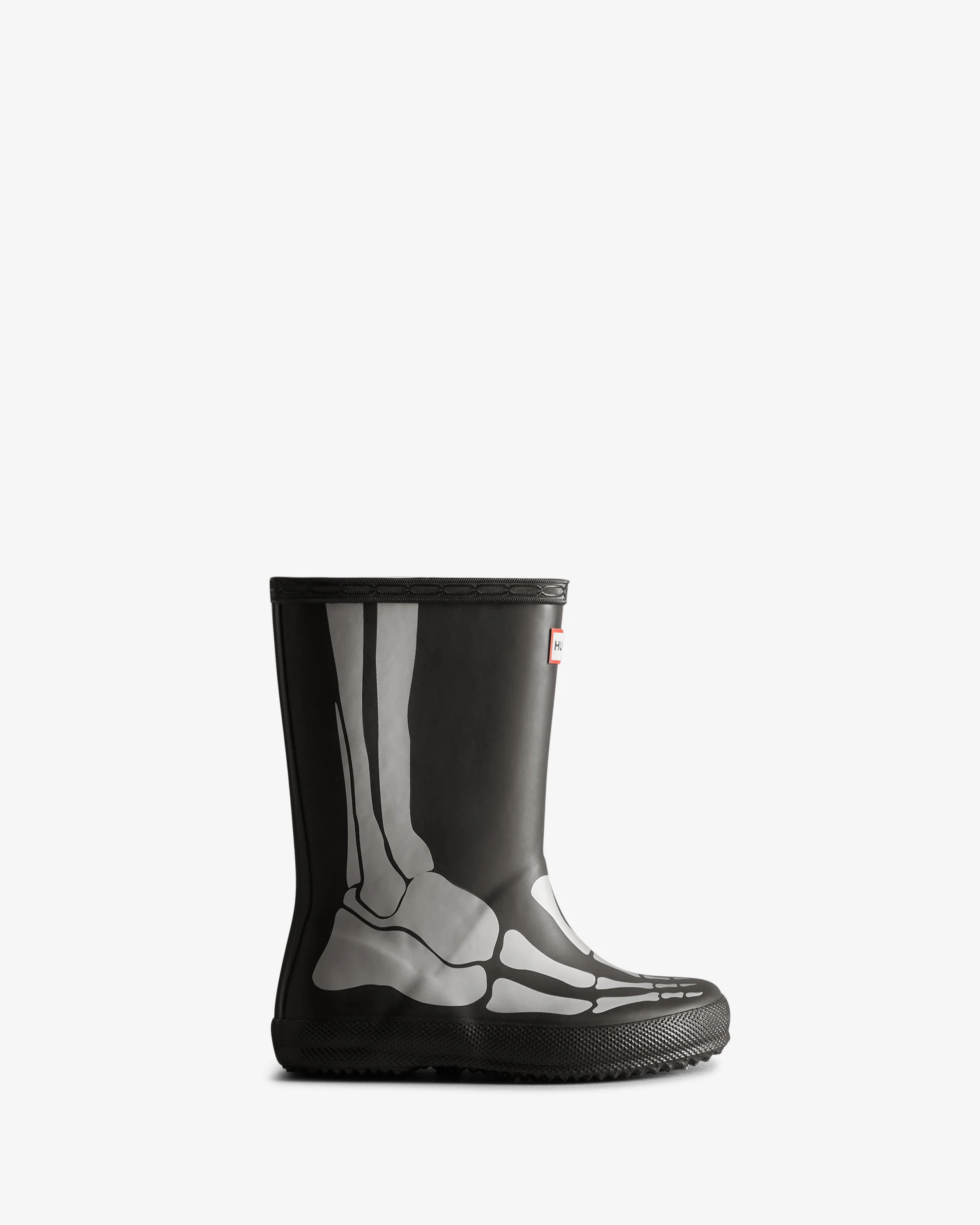 Kids First Classic Reflective Skeleton Wellington Boots
