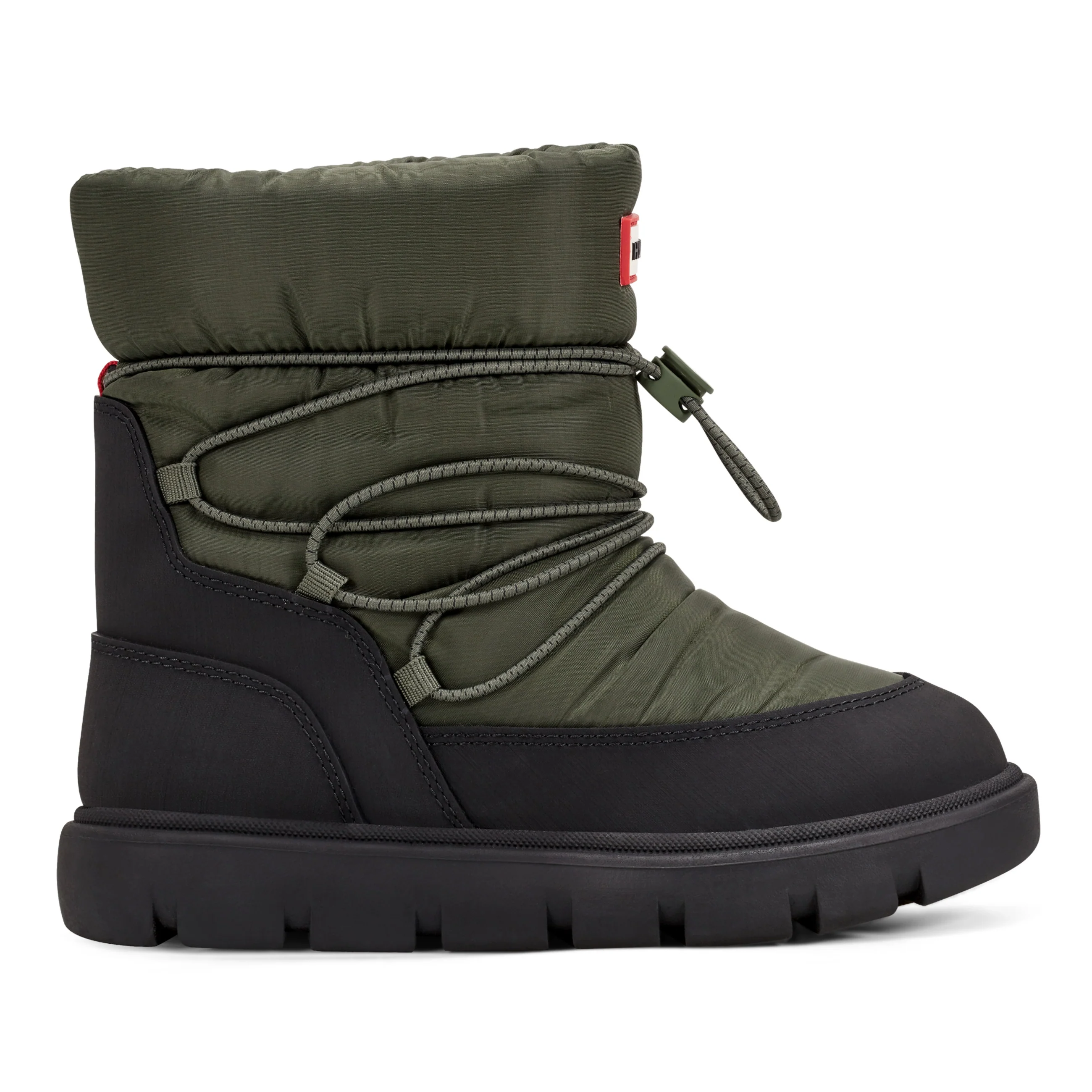 Big Kids Cozy Lug Sole Insulated Waterproof Snow Boots