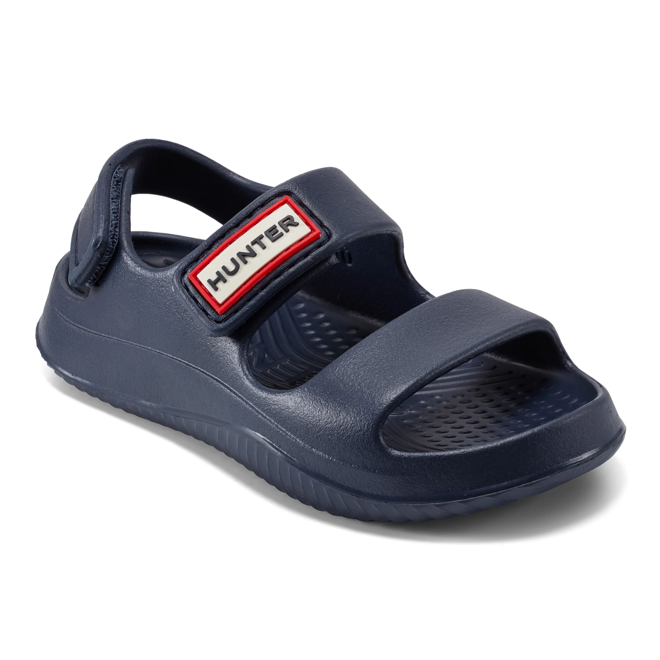 Little Kids Dayan Square Toe Casual Flat Sandals
