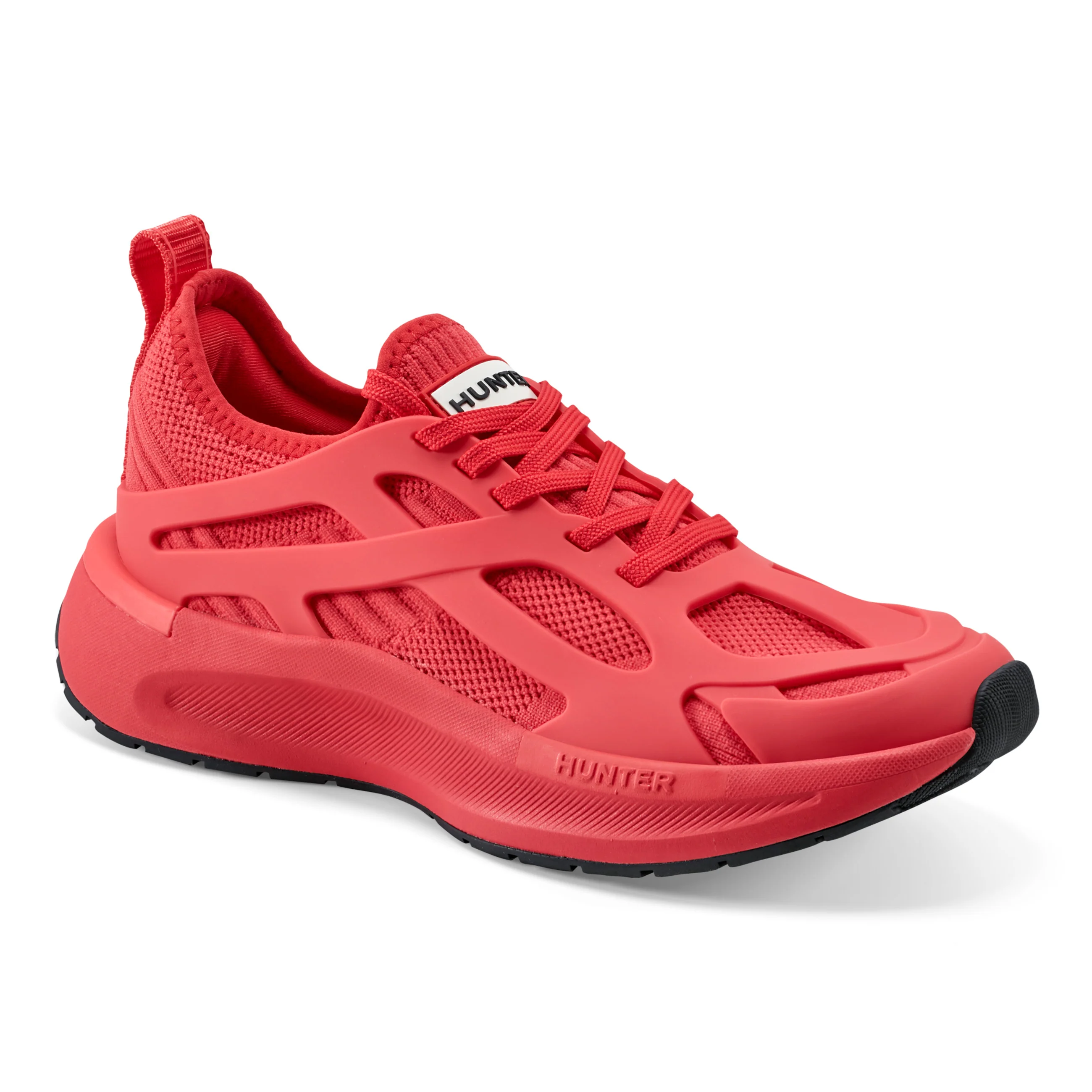 Women's Tulip Round Toe Lace-up Casual Sneakers