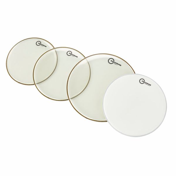 Aquarian QS2-B Drum Head Set Standard
