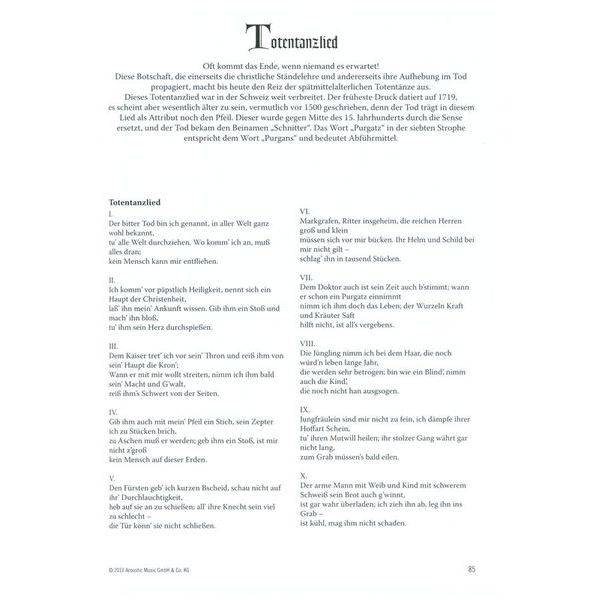 Fingerprint  Das mittelalterlicheLiederbuch