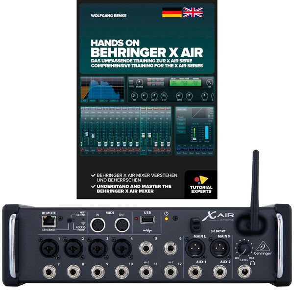 Behringer X AIR XR12 Hands On Bundle
