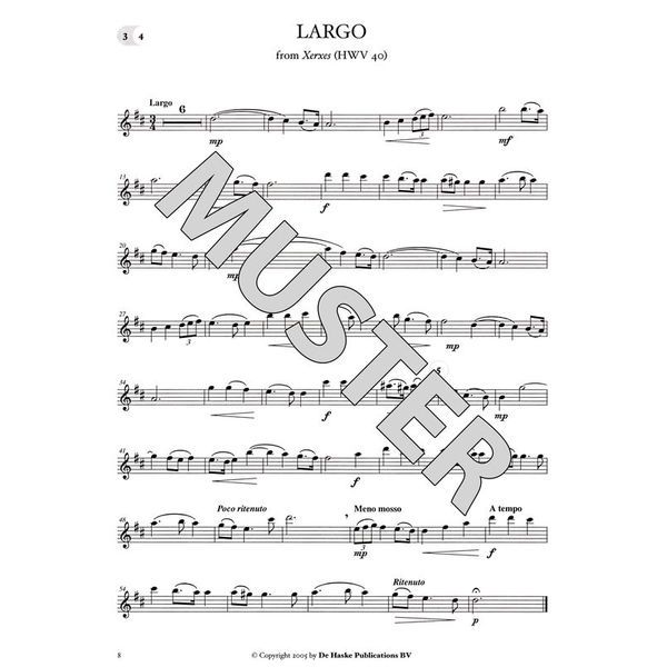 De Haske Play Hndel Alto Sax