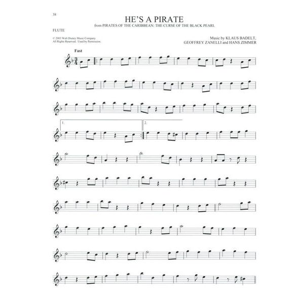 Hal Leonard 101 Disney Songs Flute