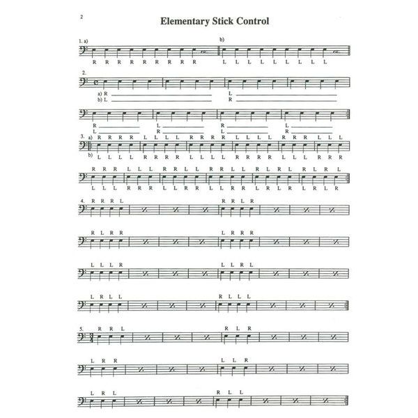 Try Publishing Company Elementary Snare Drum Studies