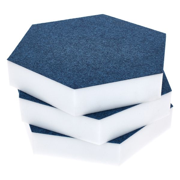 t.akustik Hexagon Melamine Light Blue 50