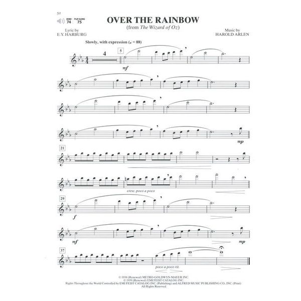 Alfred Music Publishing Ultimate Movie Solos Flute