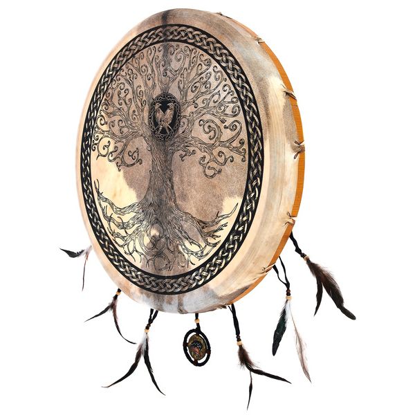 Terre Shaman Drum Goat Skin Tree 50