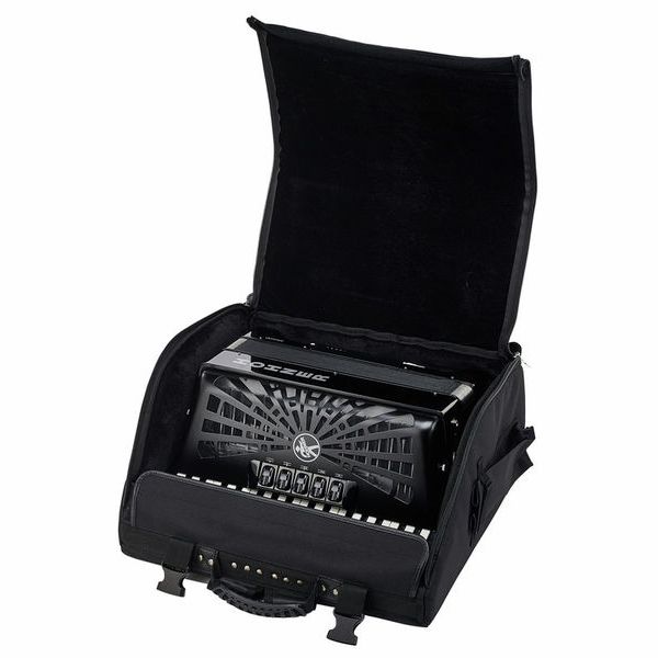 Hohner Bravo III 72 Black silent key