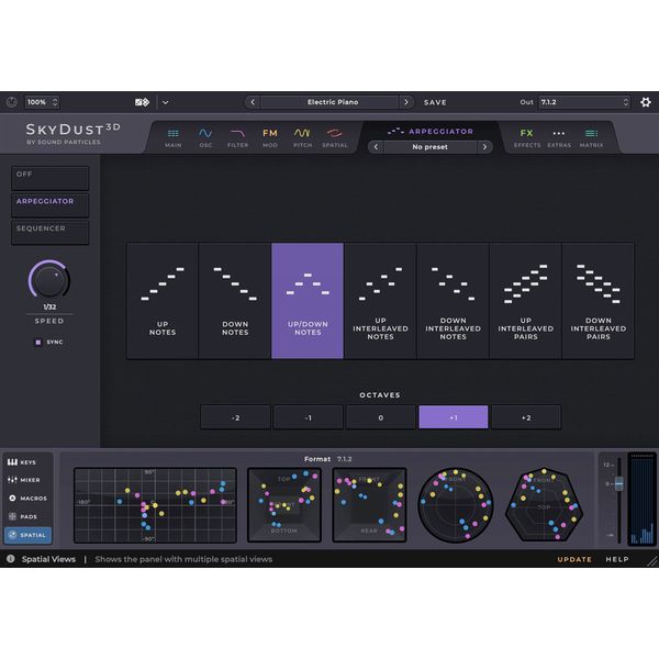 Sound Particles SkyDust 3D