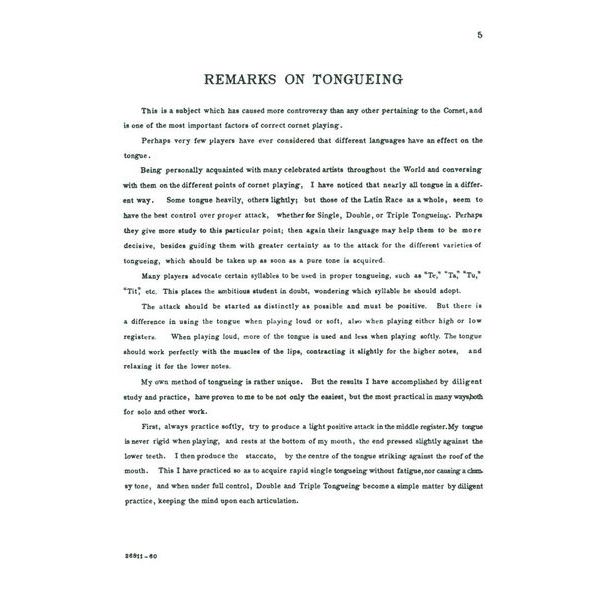 Carl Fischer Characteristic Studies Trumpet