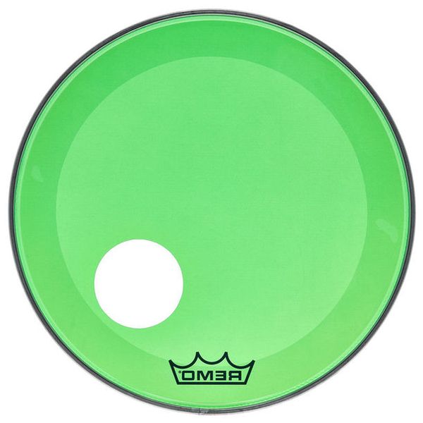 Remo 22" P3 Colortone Reso Green
