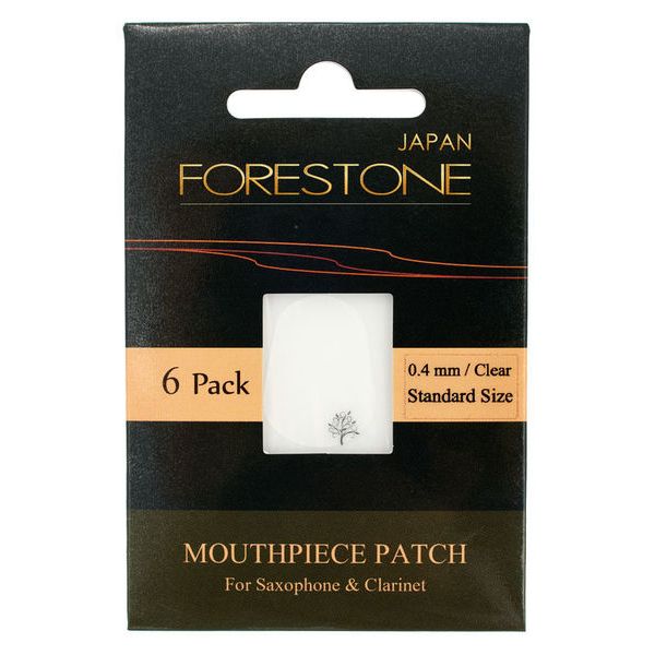 Forestone Mouthpiece Patch Clear Stand.