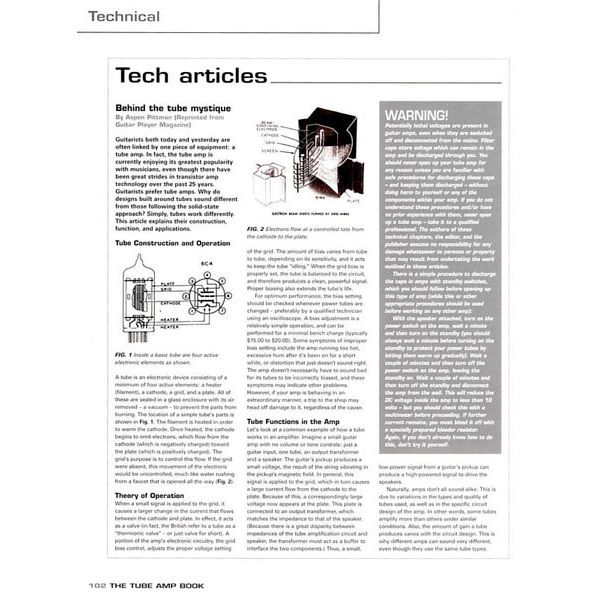 Backbeat Books The Tube Amp Book