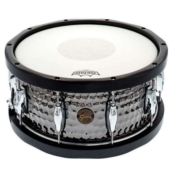Gretsch Drums 14"x6,5" Black Hammered Sn. WH