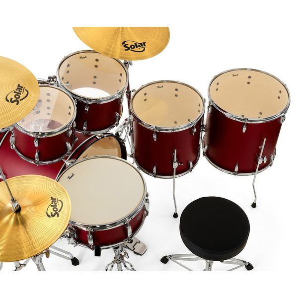 Pearl Roadshow 22" Plus 6pcs Red