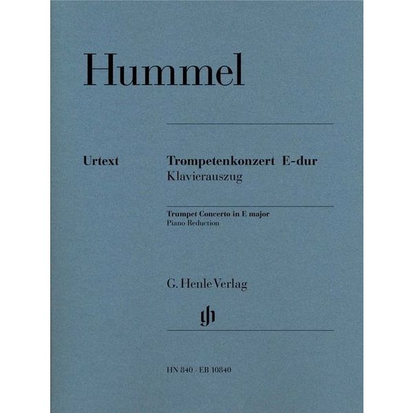 Henle Verlag Hummel Trompetenkonzert E-Dur