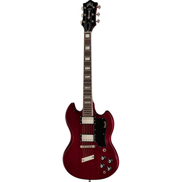 Guild Polara Deluxe Cherry Red
