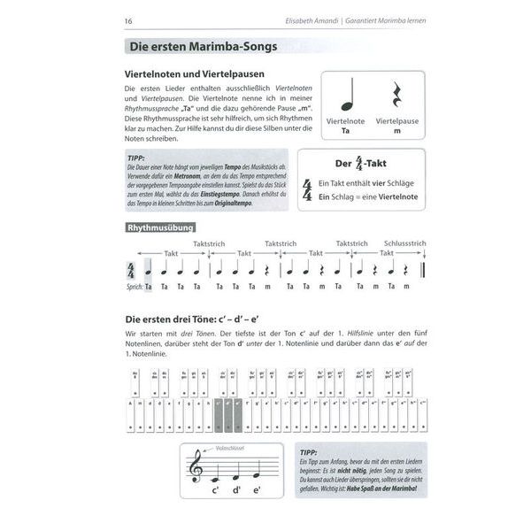Alfred Music Publishing Garantiert Marimba lernen
