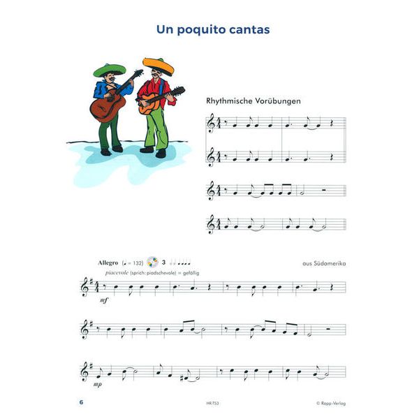 Horst Rapp Verlag Trompete Lernen mit Spa 3