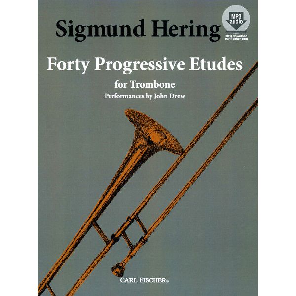 Carl Fischer 40 Progressive Etudes Trombone