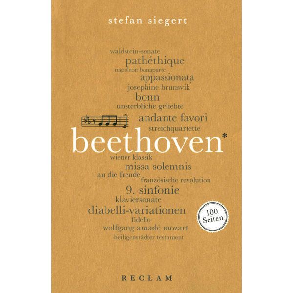 Reclam Verlag 100 Seiten Beethoven
