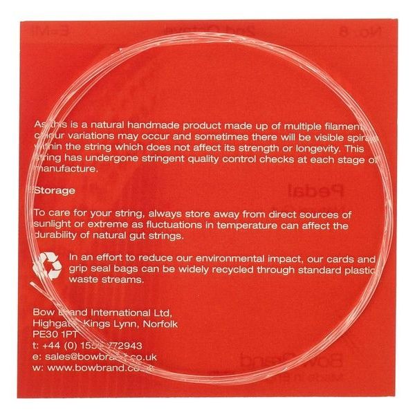 Bow Brand Pedal Natural Gut 2nd E No.8