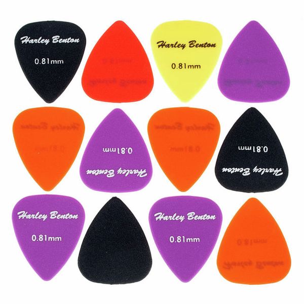 Harley Benton Nylon Player Pick Set 0,81mm