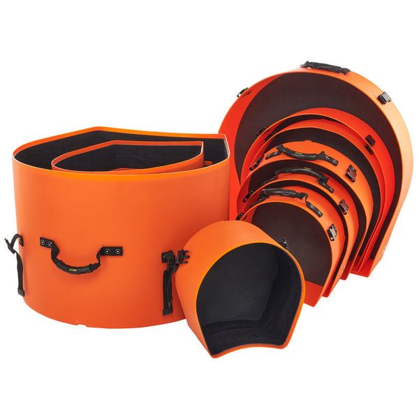 Hardcase HRockFus6 F.Lined Set Orange