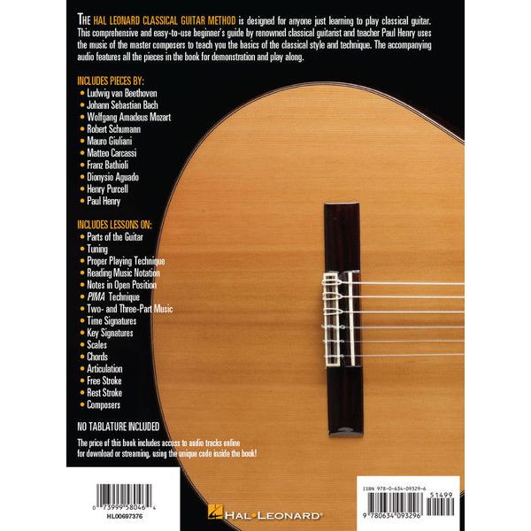 Hal Leonard Classical Guitar School
