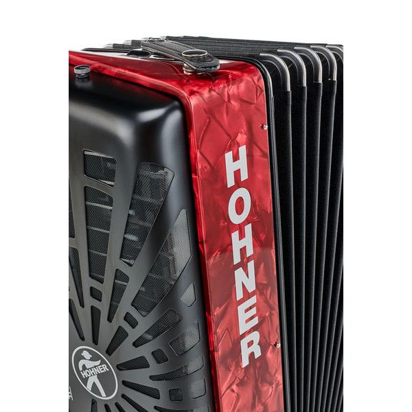 Hohner Bravo III 72 Red silent key