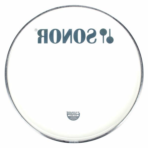 Sonor PW18BL Bass Reso Head White