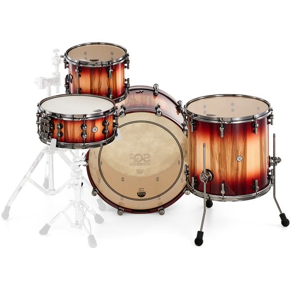 Sonor SQ2 1up1down Candy Red over AM