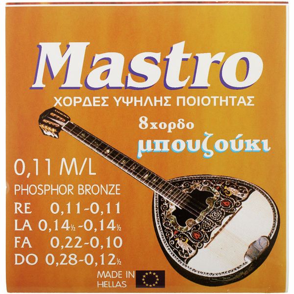 Mastro Bouzouki 8 Strings 011 PB