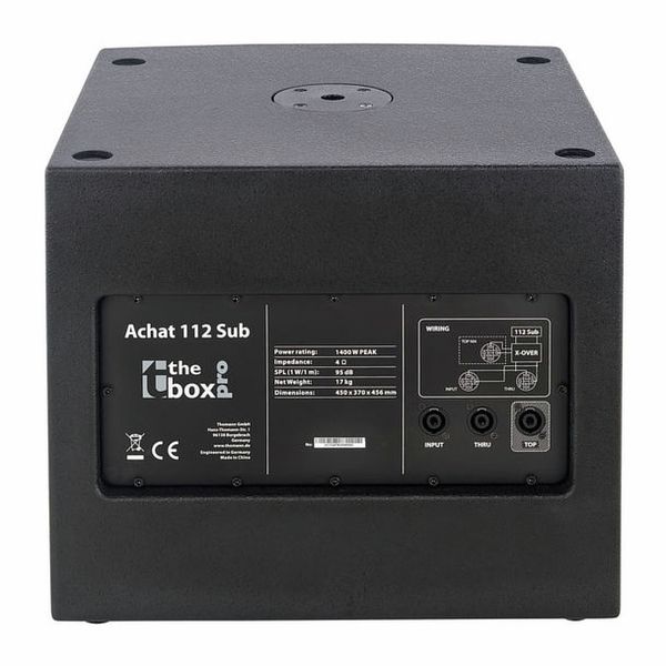 the box pro Achat 110M / 112 Sub Passiv