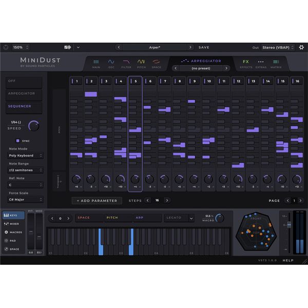 Sound Particles MiniDust